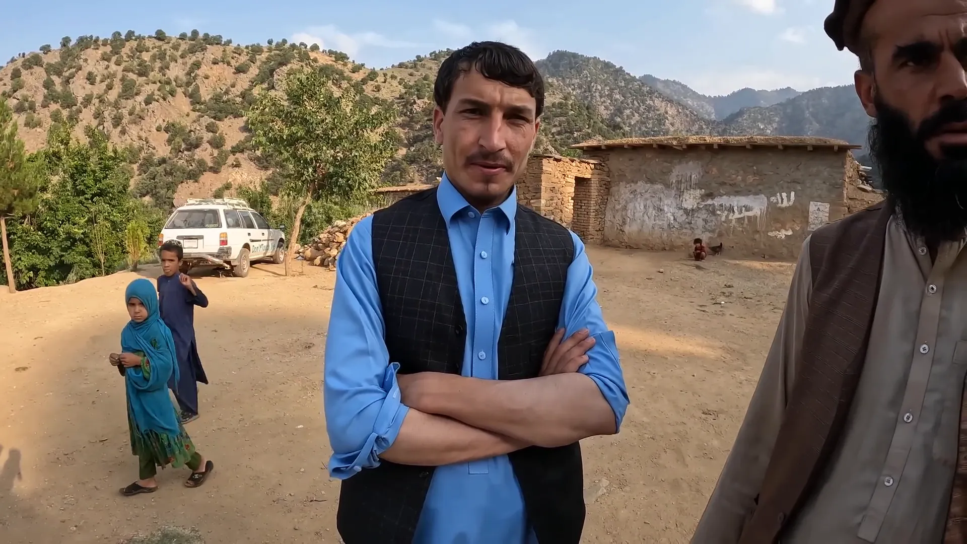Elderly local man who remembers living near Bin Laden