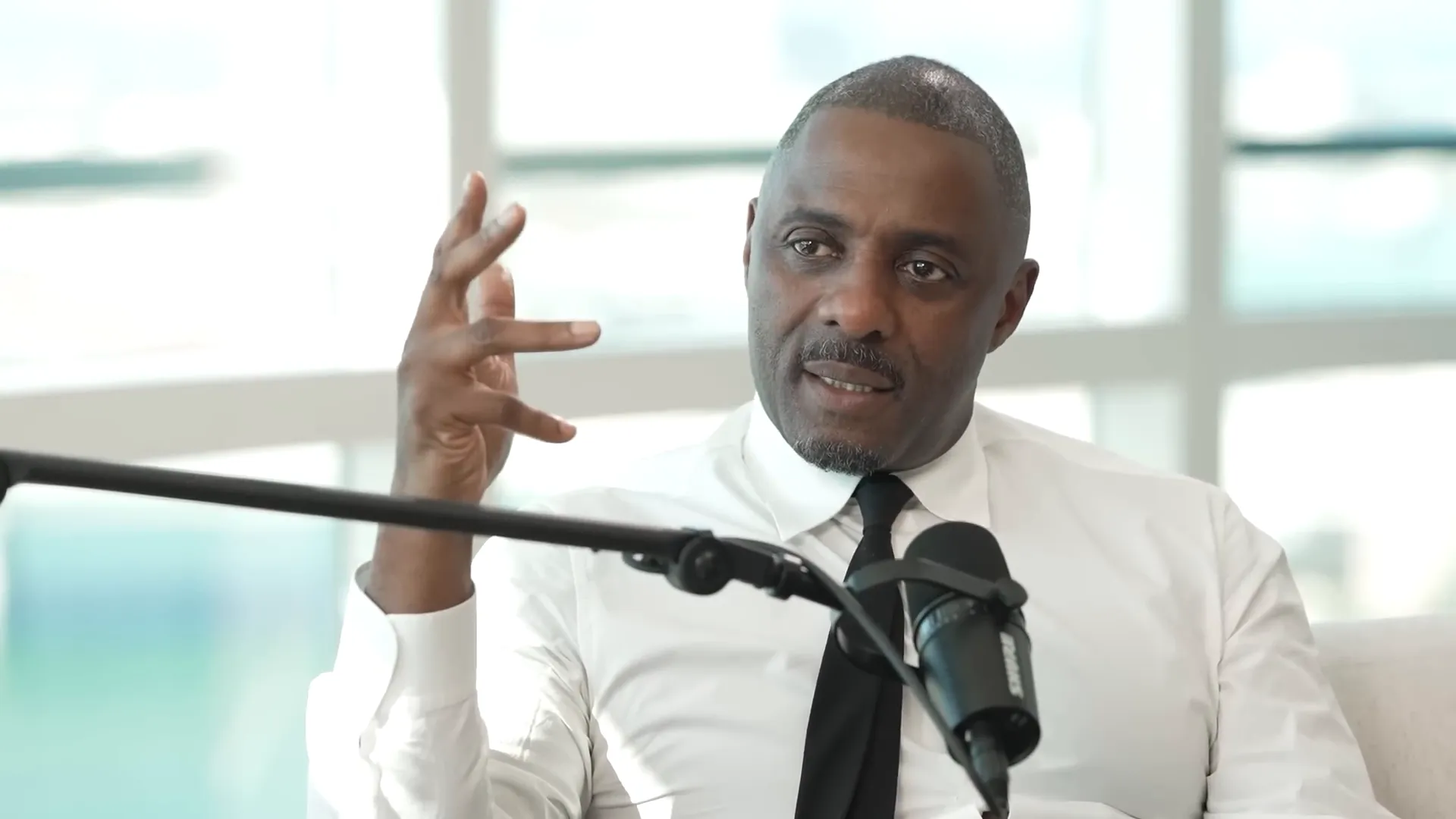 Idris talking about taking a DNA test and discovering his African roots