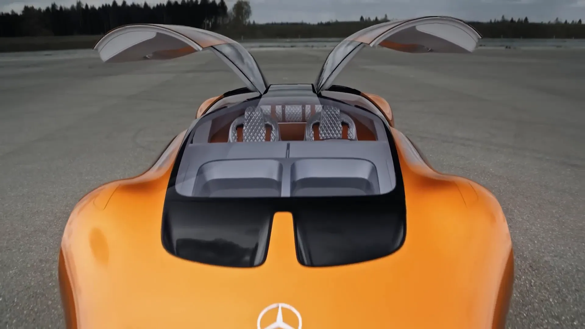 Gull wing doors on Vision One-Eleven