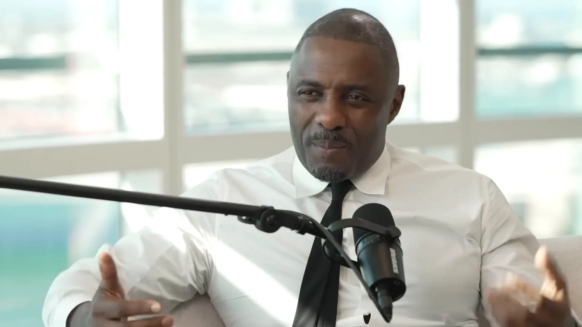 Idris sharing his vision for building Africa's film industry