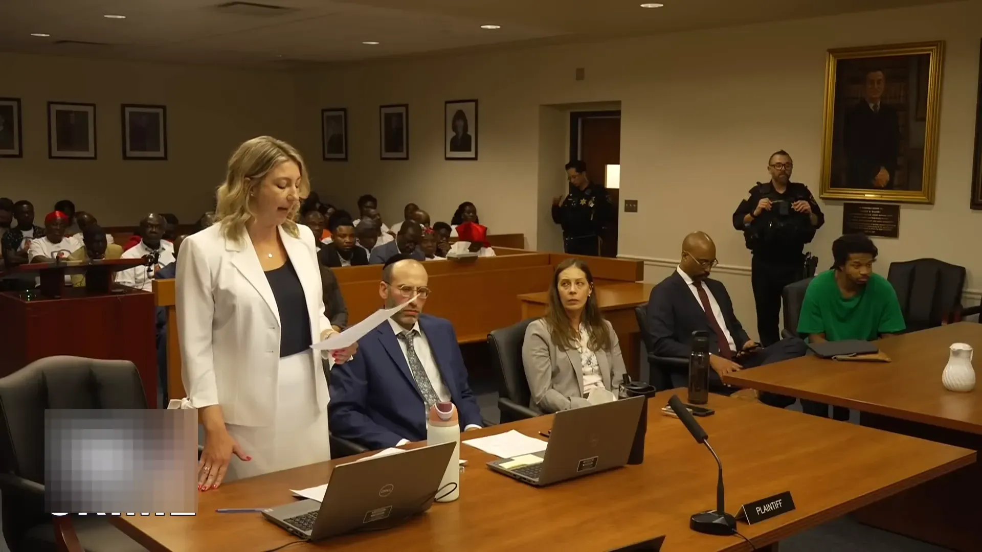 Family members asking the court to impose maximum sentence