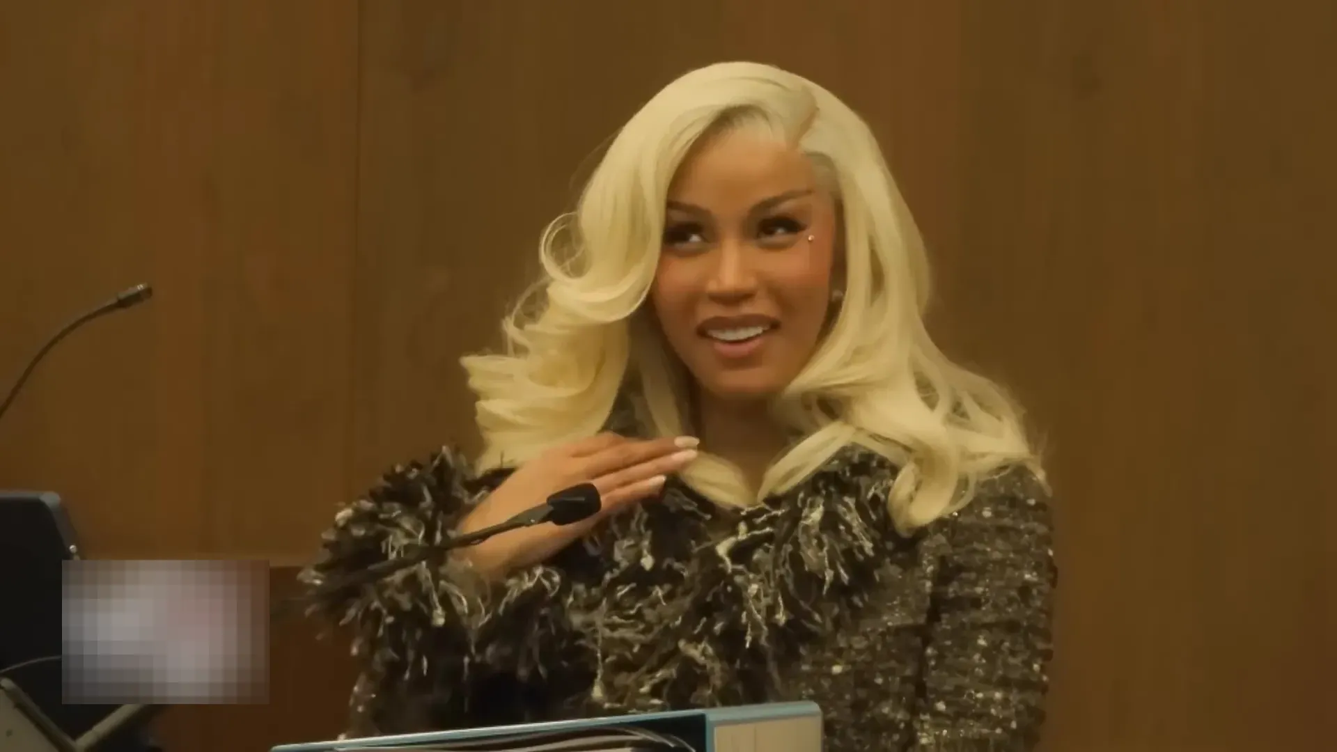 Cardi B confirms she was wearing a wig