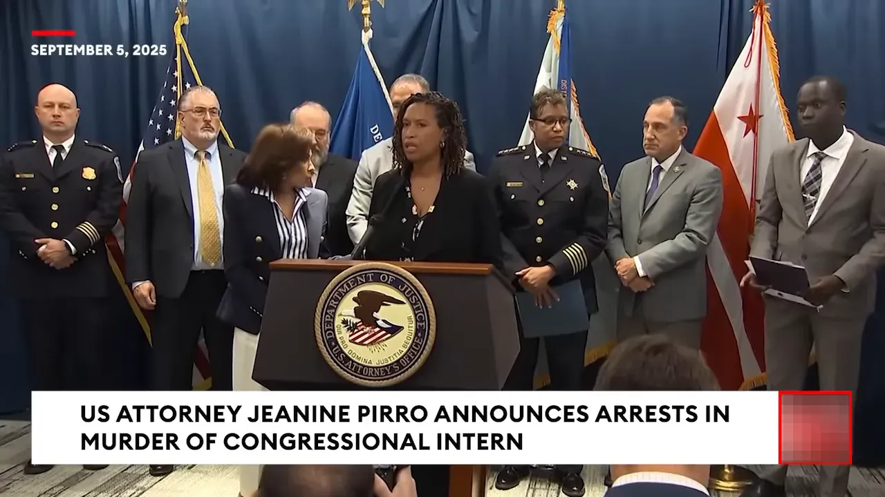 Mayor Muriel Bowser speaks at the briefing and offers condolences