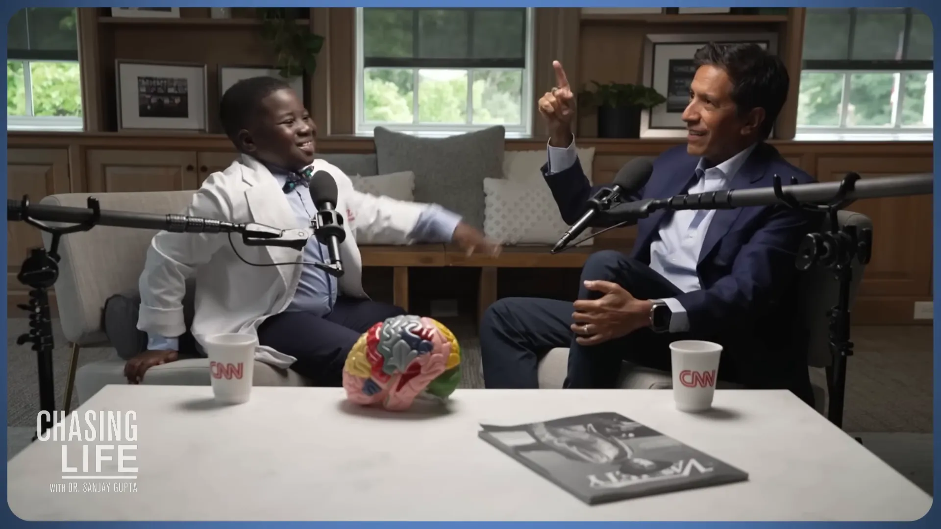 Dr. Gupta and Sean talk about endorphins—the brain's natural morphine