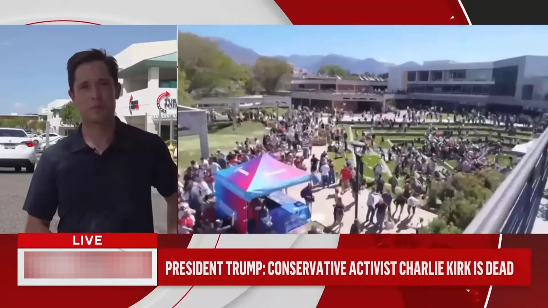Turning Point USA headquarters in Phoenix blocked off after the shooting