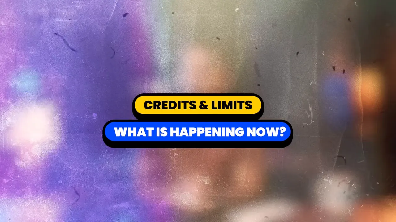 Notes about generative credits and complimentary access